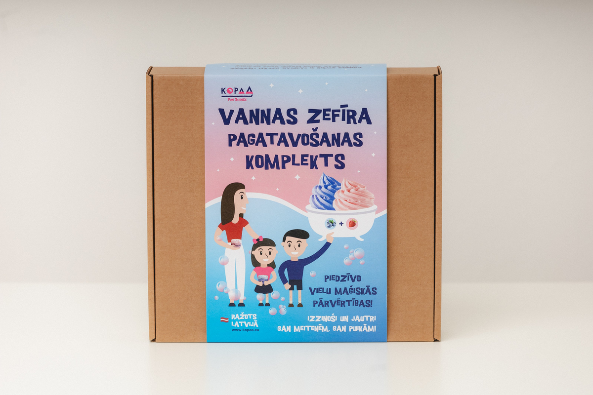 Vannas zefīra pagatavošanas komplekts | Kopaa