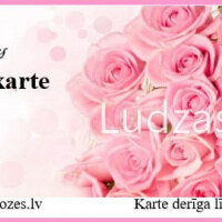 Dāvanu karte | Ludzas Rozes