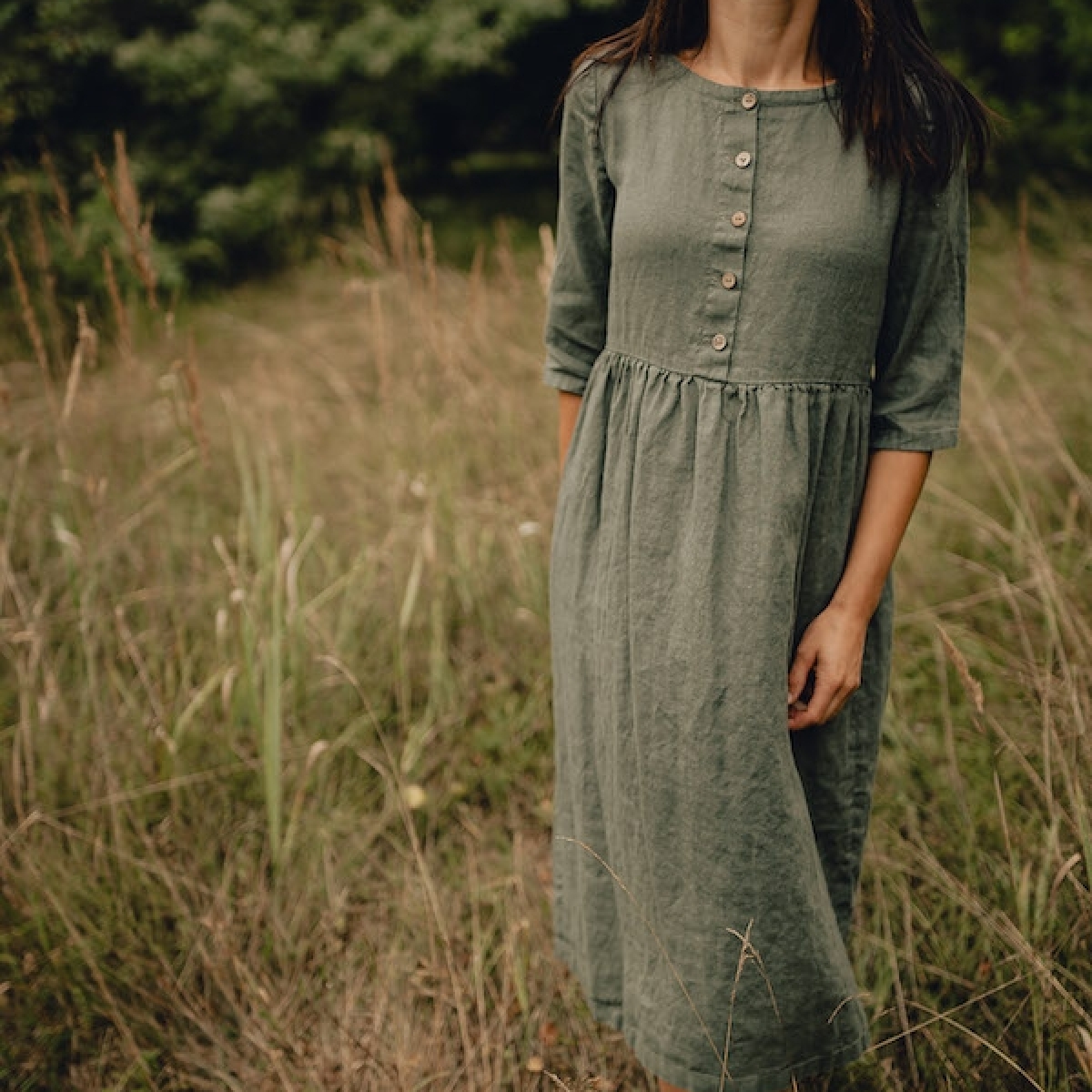 $$$Muscari Linen - Lina kleita -1